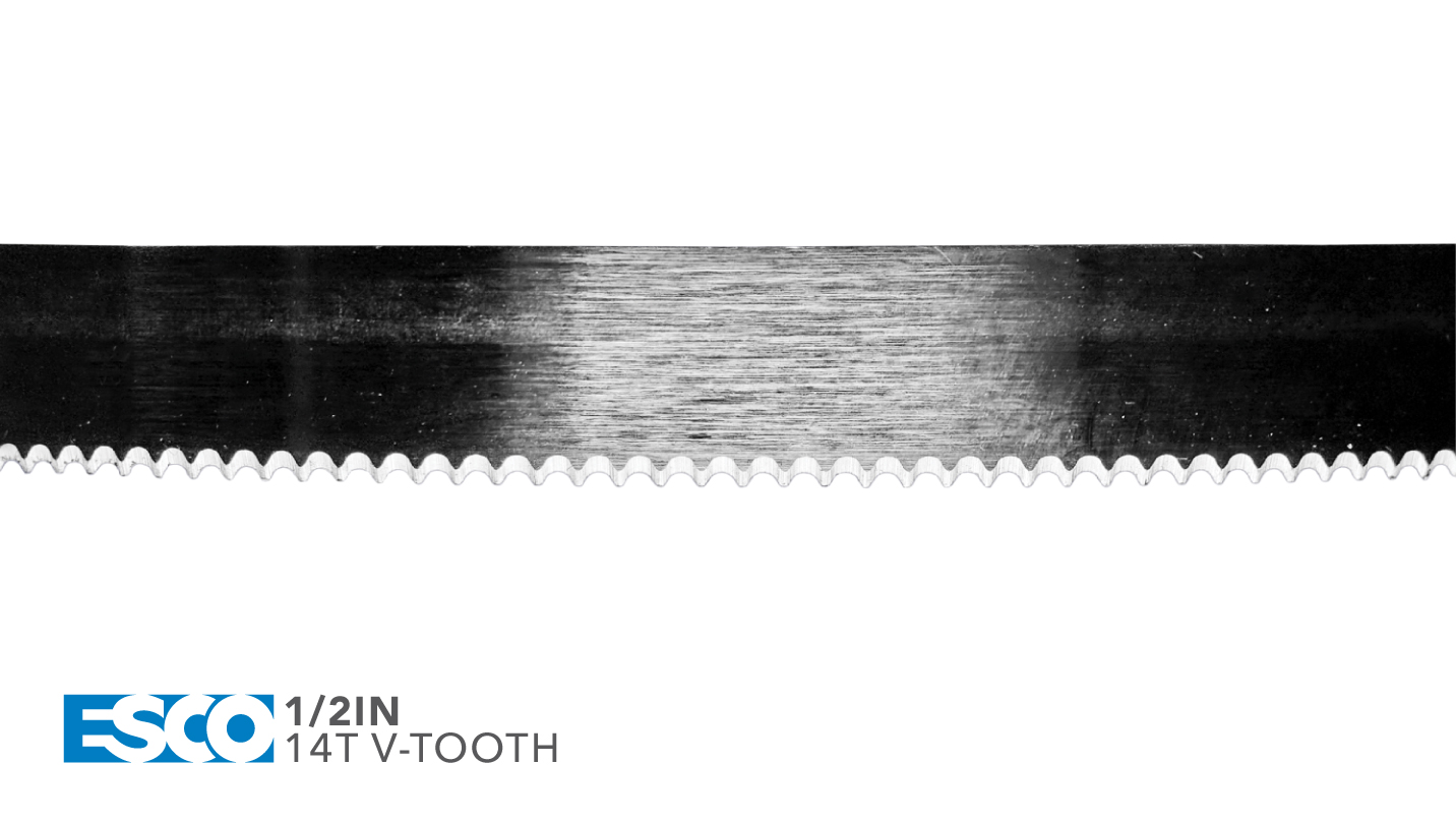 ESCO Foam Cutting Blades - 1/2IN - 14T V-Tooth