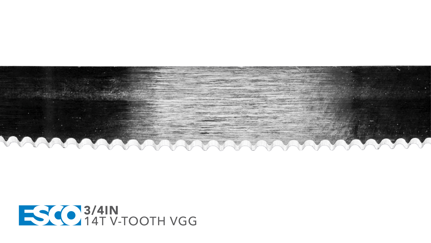 ESCO Foam Cutting Blades - 3/4IN - 14T V-Tooth VGG