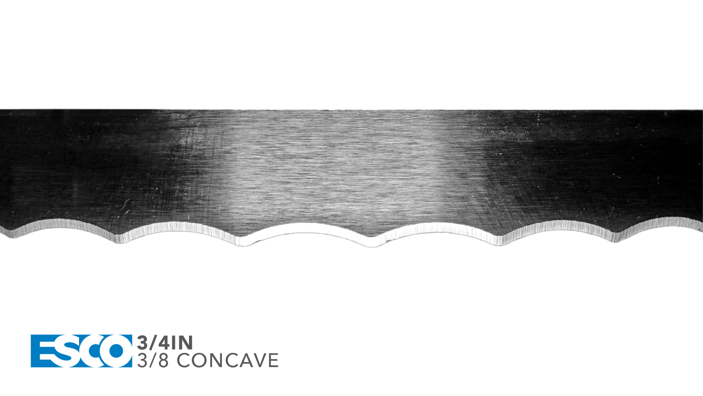 ESCO Foam Cutting Blades - 3/4IN - 3/8 Concave