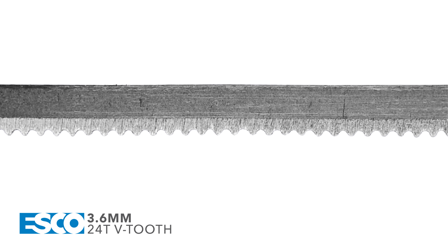 ESCO Foam Cutting Blades - 3.6MM - 24T V-Tooth