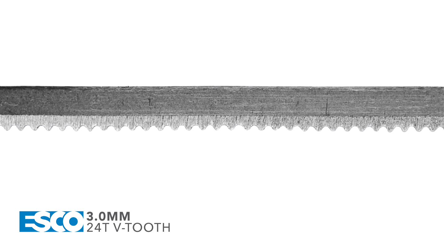 ESCO Foam Cutting Blades - 3MM - 24T V-Tooth